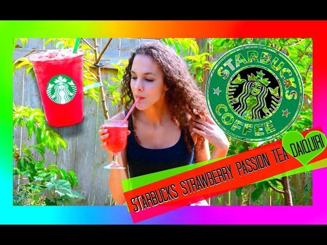 DIY Starbucks Strawberry Passion Tea Daiquiri | Non-Alcoholic