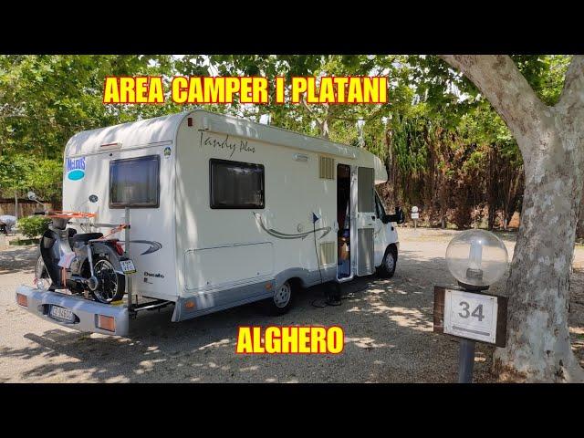 AREA CAMPER I PLATANI - ALGHERO - SARDEGNA IN CAMPER