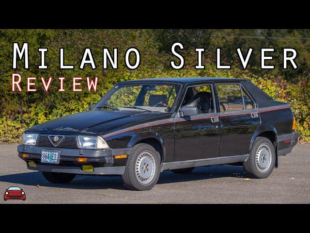 1987 Alfa Romeo Milano Silver Review - Living With Consequences