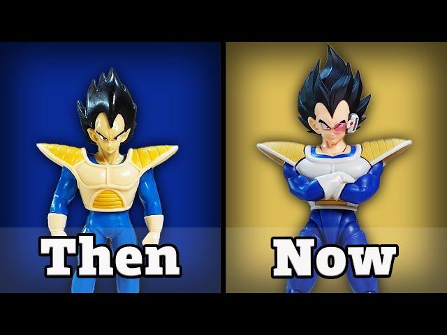 Vegeta Figures Have Come A LONG Way Since 1999