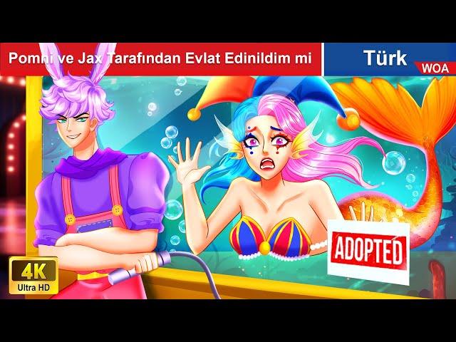 Denizkızı Pomni ve Jax tarafından evlat edinildi | The Amazing Digital Circus  @WOAFairyTalesTurkish