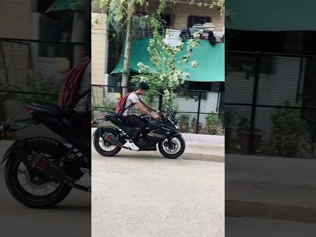 HAPPY SUBSCRIBER RIDING MY GIXXER SF 250️ #trendingshorts #gixxersf250 #youtubeshorts #ytshorts