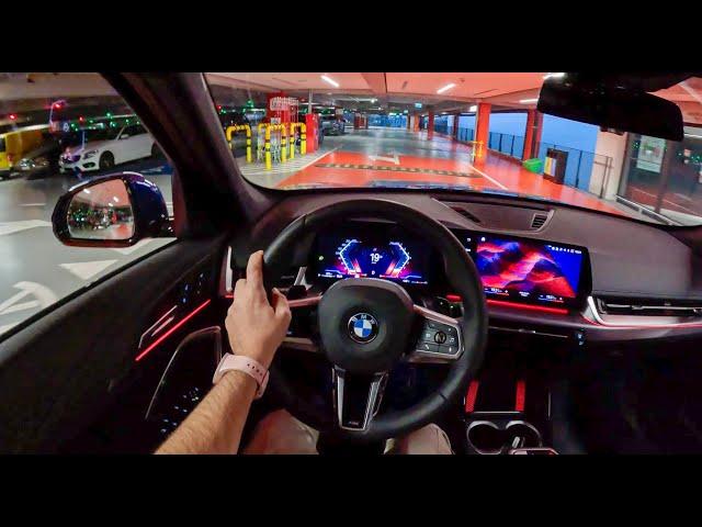 2023 BMW X1 sDrive18i Night [1.5 18i 136HP] |0-100| POV Test Drive #1409 Joe Black