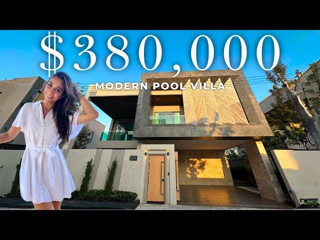 Inside this $380000 POOL VILLA in Pattaya, Thailand!