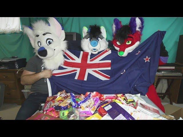 American Furries Try New Zealand Candy & Snacks (w/ @YeenVibes & @MarksBarks)