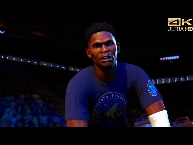 NBA 2K25 (PS5) New York Knicks vs. Minnesota Timberwolves [4K ULTRA HD | GODLIKE QUALITY]