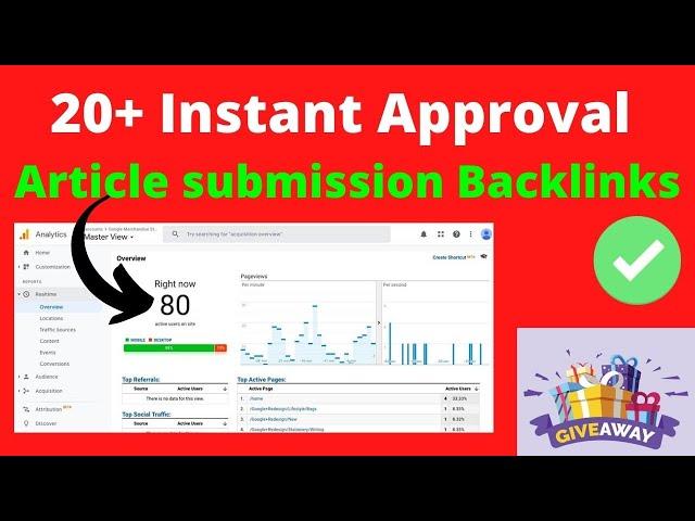 20+ Instant Approval Article Submission site Lists - Free Article Submission Sites@Seosmartkey