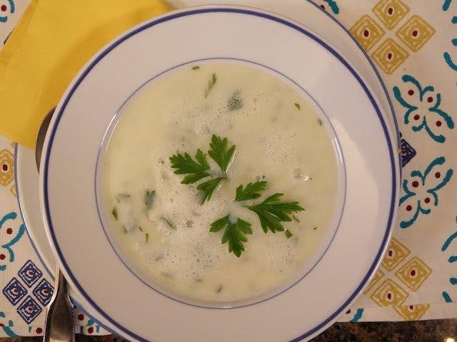 Avgolemono - Greek Chicken Lemon Soup | Christine Cushing