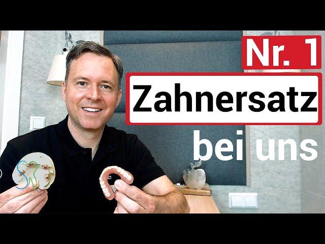 Der beliebteste Zahnersatz für den zahnlosen Oberkiefer - Zahnarzt Dr. Schubert nennt die Gründe