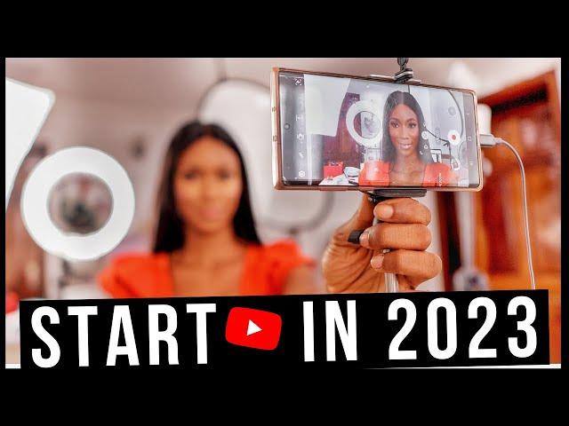 How To Make Your FIRST YOUTUBE VIDEO From Scratch in 2023 | How To Film a YouTube Video in 9 Steps