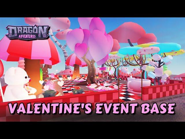 How to Build a Base in the Style of Valentine's Event in Dragon Adventures