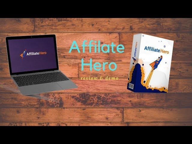 affiliate hero demo & bonus   \ new software