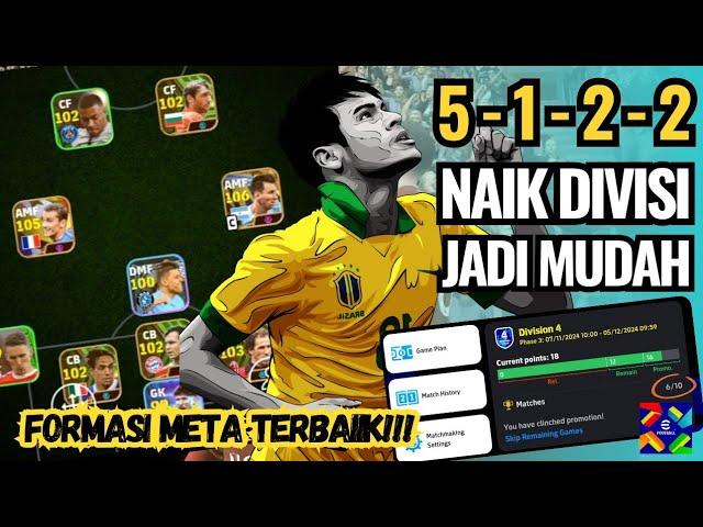 Penjelasan Lengkap Teknik Menyerang & Cara Bertahan Formasi 5122 | Review Gameplay | eFootball 2025