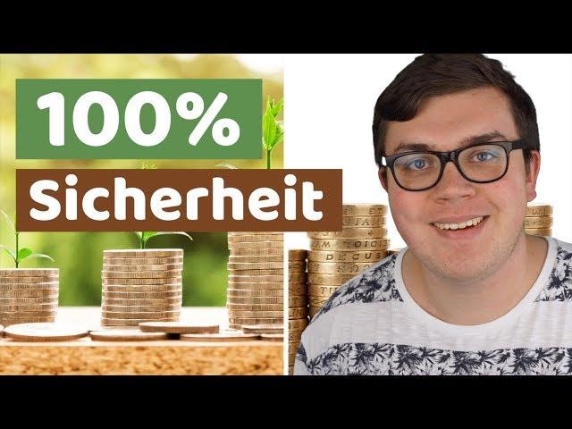 Finanzielle Ziele mit 100%iger Sicherheit erreichen