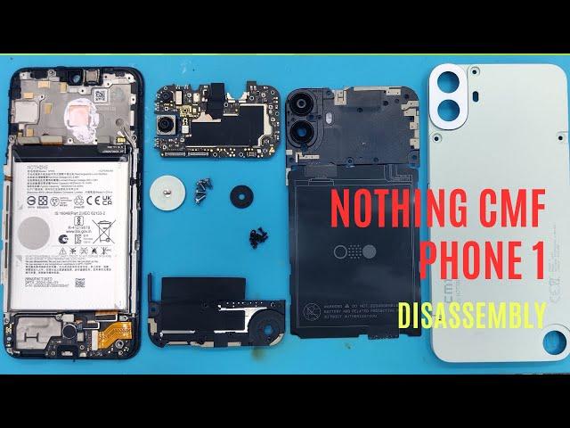 Nothing CMF phone 1 Disassembly | tear down nothing phone