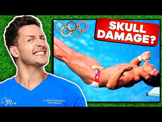 Doctor Reacts To Olympics Injuries