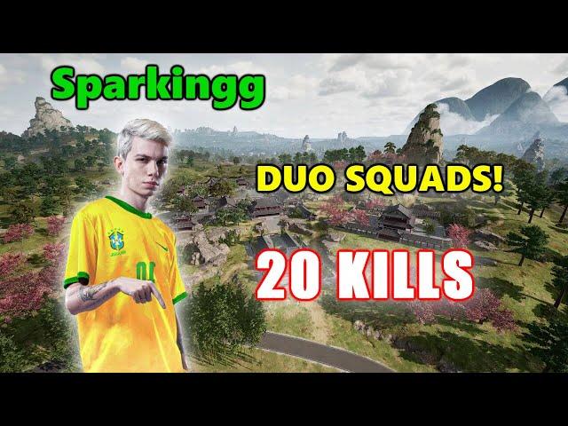 STK Sparkingg - 20 KILLS - DUO SQUADS! - PUBG