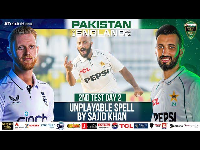 Magical Bowling Spell By Sajid Khan | Pakistan vs England | 2nd Test Day 2 | PCB | M4B1A