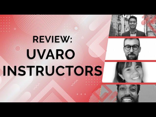 Meet Our Course Instructors And Guest Instructors | Uvaro Tech Sales Training | Instructor Reviews