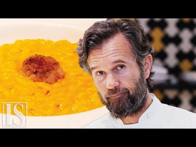 Saffron Risotto by chef Carlo Cracco