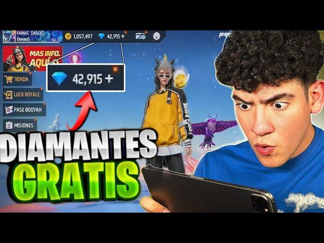  ENCONTRE UNA APP PARA CONSEGUIR DIAMANTES GRATIS EN FREE FIRE!  COMO TENER DIAMANTES GRATIS 2024