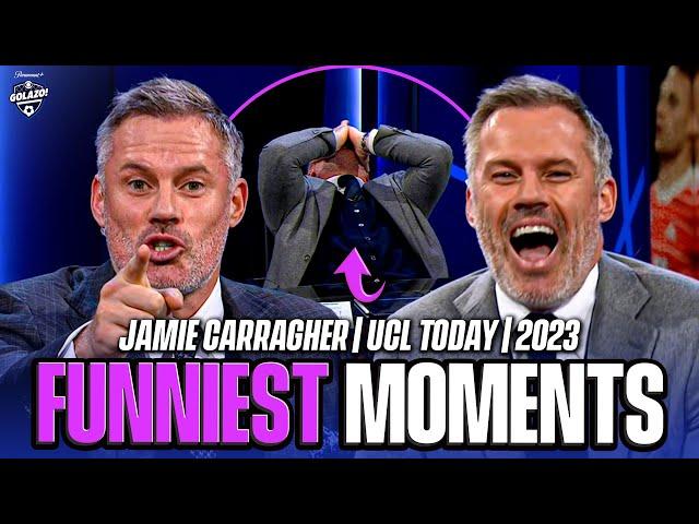 Jamie Carragher's funniest moments of 2023  | UCL Today | CBS Sports Golazo