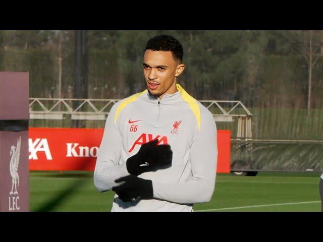 Trent Alexander Arnold RETURNS! | Liverpool train ahead of Real Madrid Champions League clash