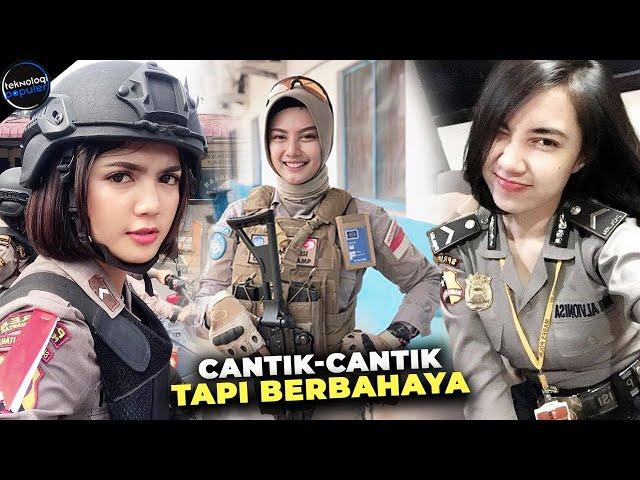 PECAHKAN REKOR DUNIA! Inilah Deretan Polisi Wanita Indonesia yang Paling di Akui Kecantikannya