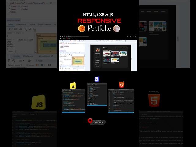 Responsive #portfolio #webdesign #webdevelopment #responsivewebdesign #html #css#javascript#frontend
