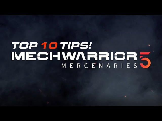 MechWarrior 5 Mercenaries TOP 10 Tips