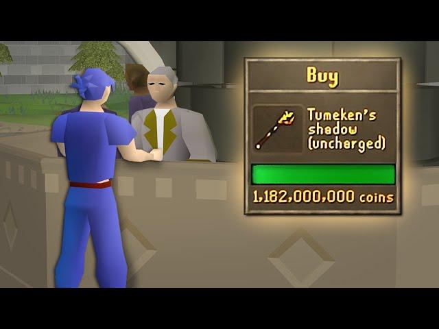 I Sold My Bank For A Tumeken's Shadow l 0gp To Max Cash #10