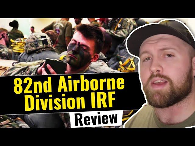 The Fat Electrician Reviews: 82nd Airborne Division IRF (Immediate Response Force)