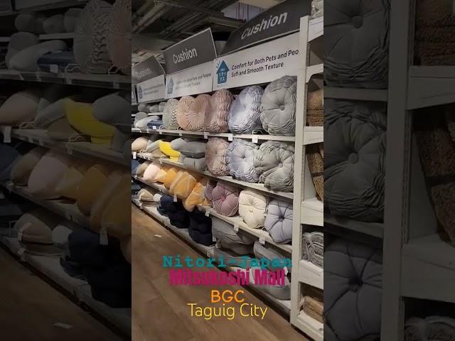 Nitori,Mitsukoshi Mall,BGC,Taguig City,Philippines  #shorts #mitsukoshi #taguigcity #philippines