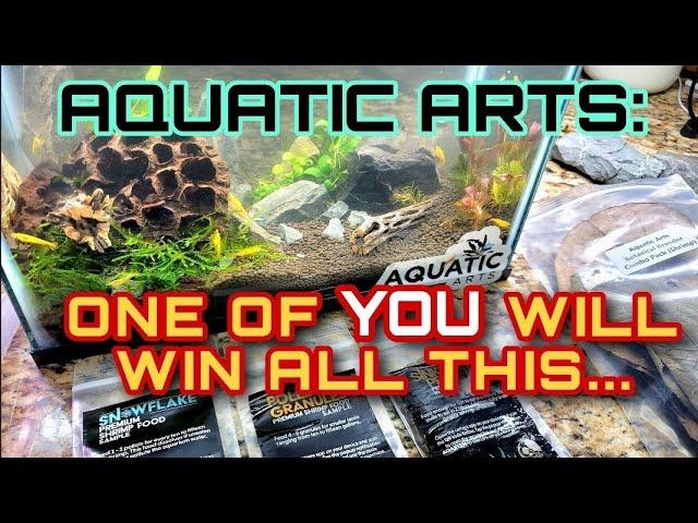 WIN $250 SHRIMP & BOTANICAL PACK! Aquatic Arts NEW Shrimp Breeder Box Kits +20% OFF CODE!