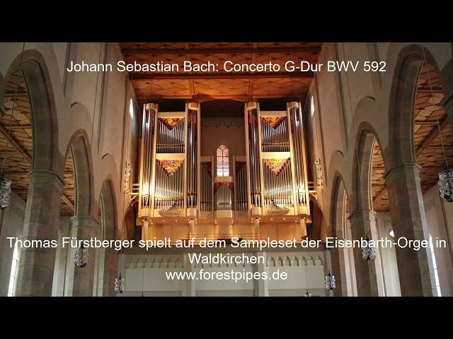 Johann Sebastian Bach - Concerto G-Dur BWV592