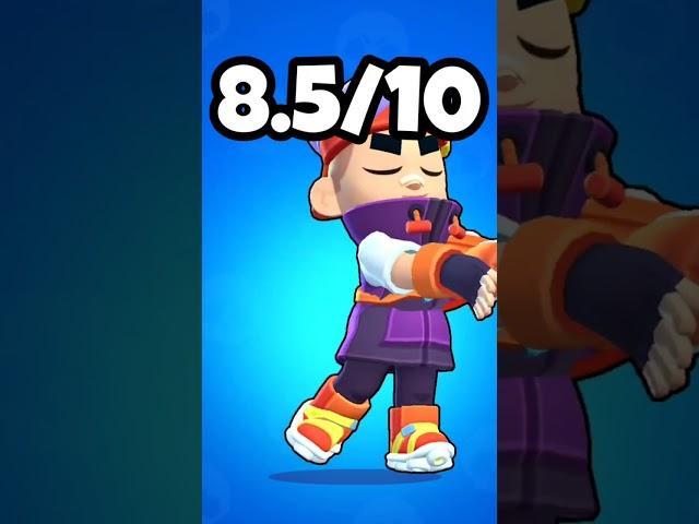 Rating FANG Skins | Brawl Stars #shorts