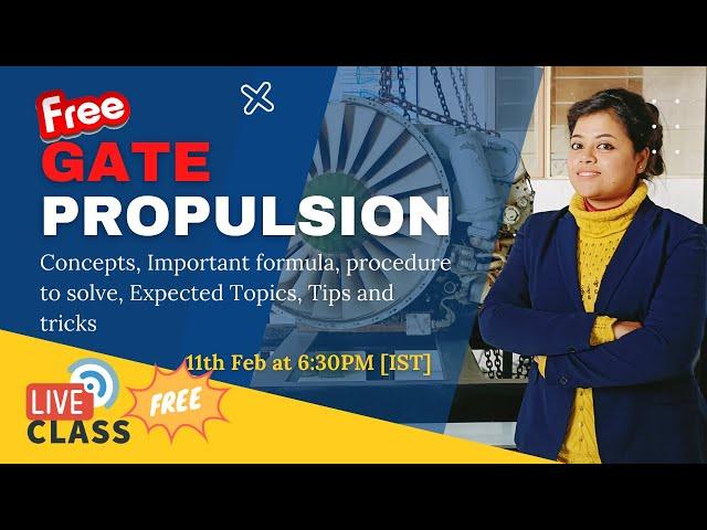 Propulsion Concepts GATE 2022 #GateAerospace || Aishwarya Dhara || Innova World