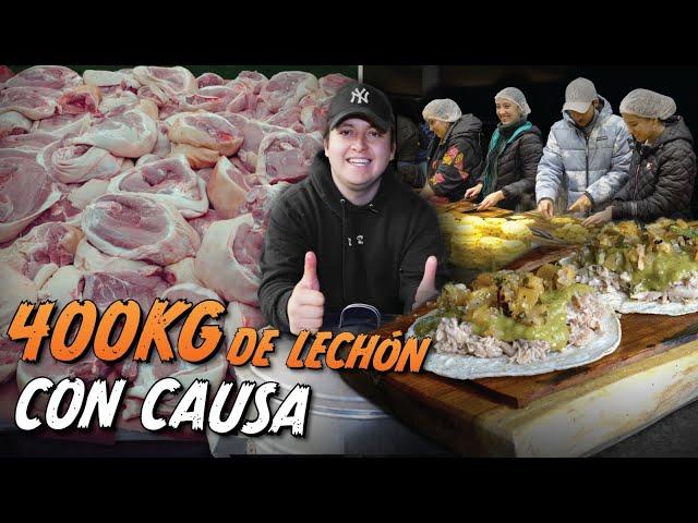 400Kg DE LECHÓN CON CAUSA