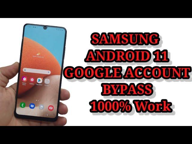 Samsung Android 11 Google Account Bypass Samsung Galaxy Android 11 FRP Bypass 1000% Work