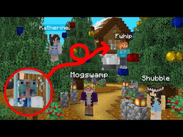 Minecraft Build & Seek - Christmas Edition! W/Mogswamp, Fwhip, Shubble & Katherine!