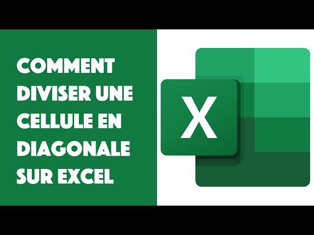 Comment diviser une cellule en diagonale sur Excel ?