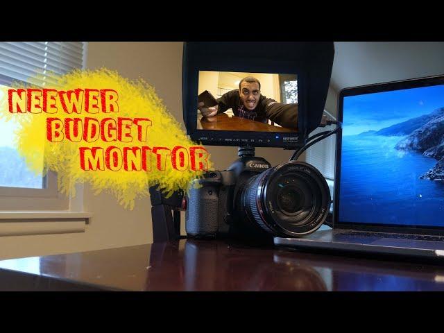 Neewer F100 7 inch 4k IPS Field Monitor | Best Budget Monitor | On DSLR and Cinema Camera