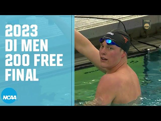 Men's 200 freestyle | 2023 NCAA swimming championships