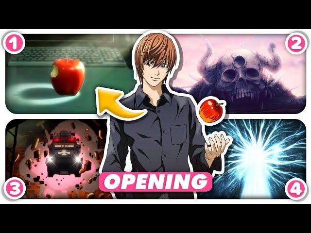 GUESS THE ANIME OPENING WITH IMAGES ️ Anime Opening Quiz | ANIME QUIZ 