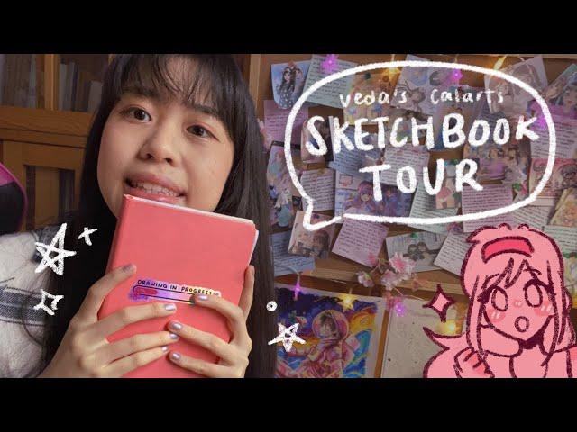 Veda's accepted Calarts sketchbook tour 