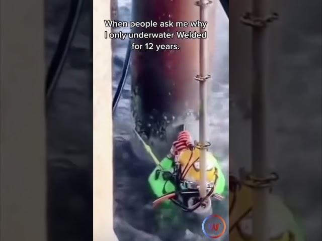 Day in the life of an Underwater Welder