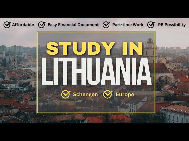 Study in Lithuania: Europe Schengen Country Study Guide for Nepali Students | Bipin Sharma