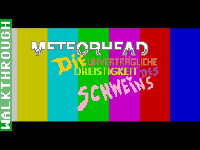 Maniac Mansion Mania Meteorhead #15: Die unverträgliche Dreistigkeit des Schweins (Deu) (PC, Win)