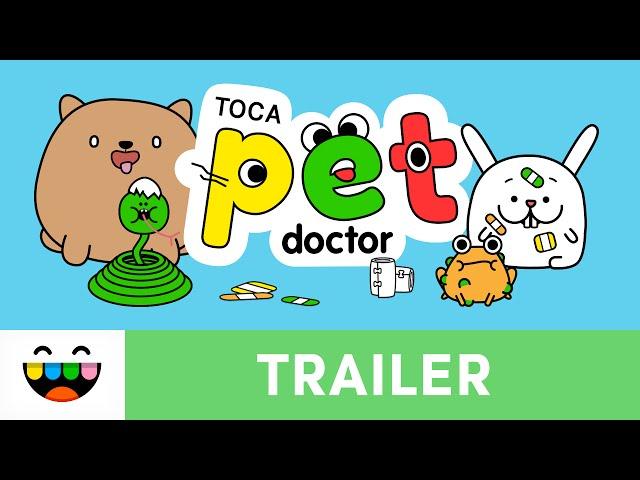 Help Our Animal Friends in Toca Pet Doctor | Gameplay Trailer | @TocaBoca