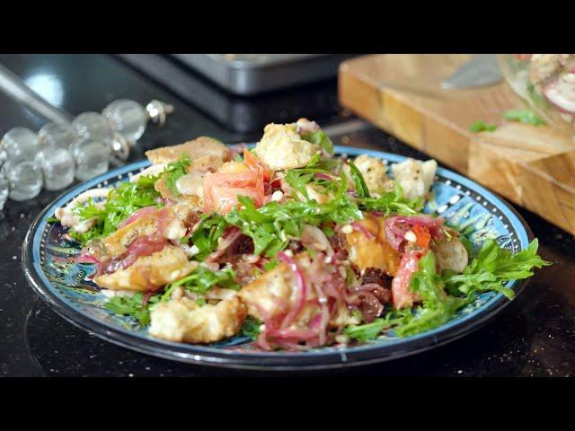 The Garden Gurus - Cooking with Brendan Pang Sicilian Squid and Tomato Salad